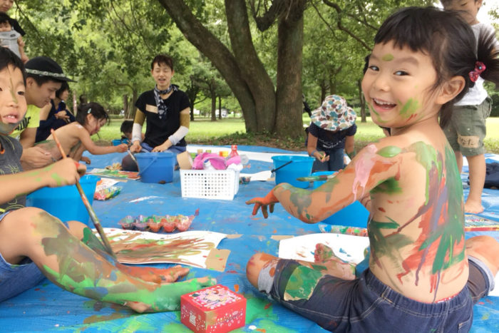 「  親子のための森のアートセラピー」2019年春から再開😄